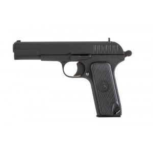 Страйкбольный пистолет SR33 CO2 Pistol Replica - Black (STTI)